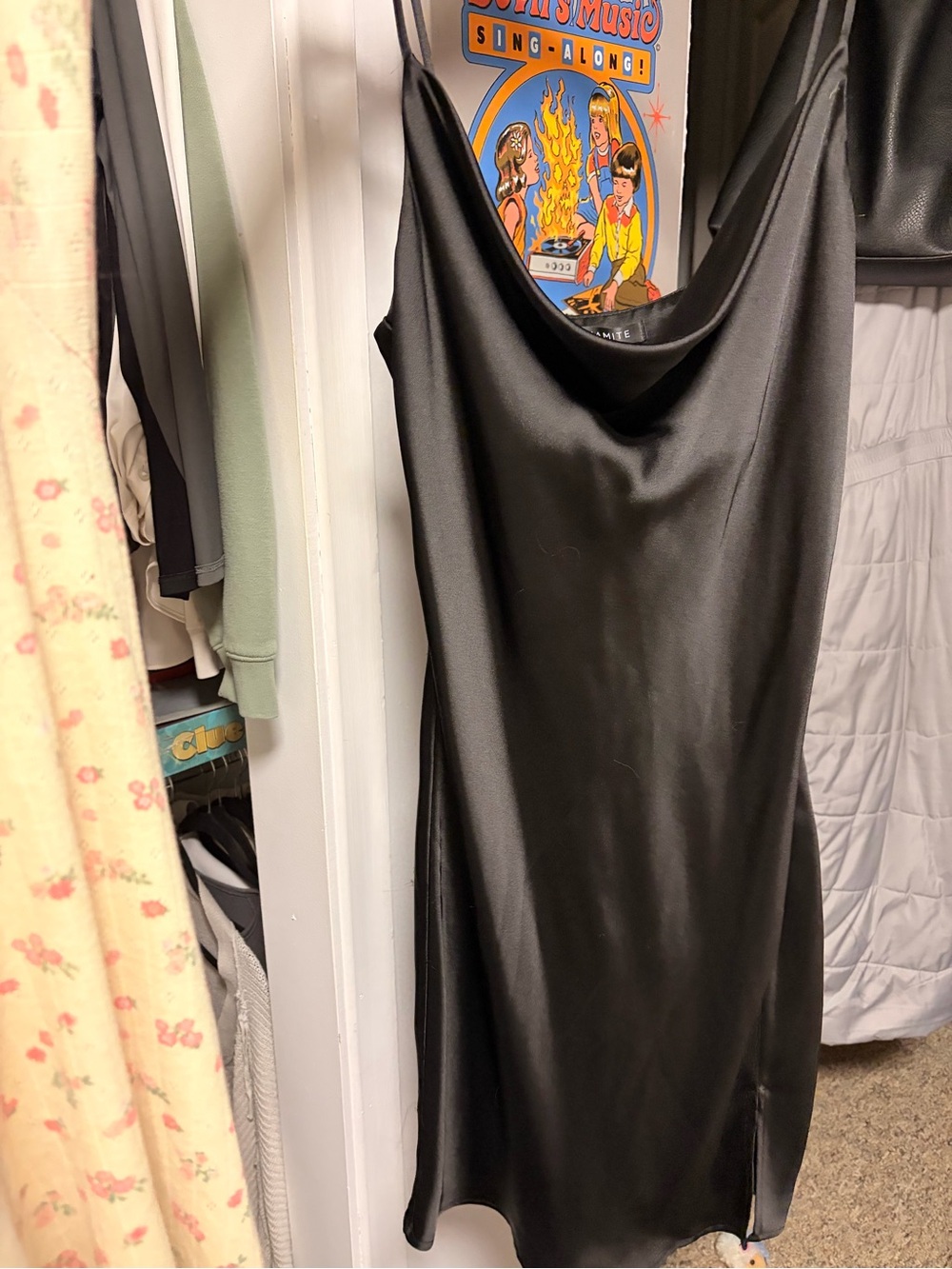 Woman’s Black Silk Dynamite Dress